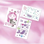 Creative set 2 in 1, Bracelets with glitter and spray crayons, Gabby's Dollhouse