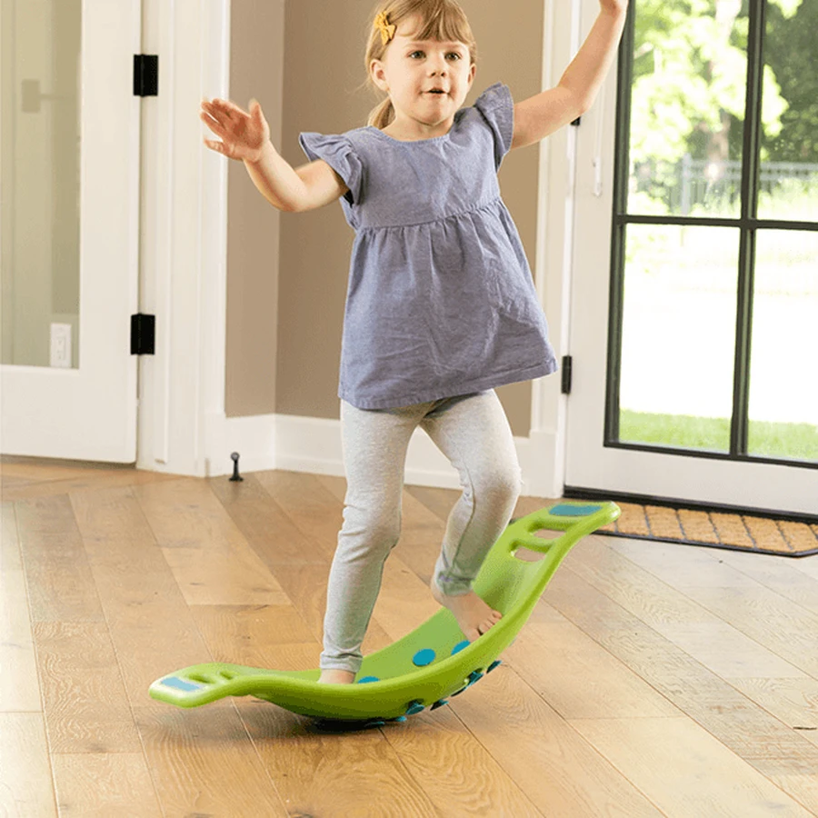 Teeter Popper - Balance and Fun Toy, green