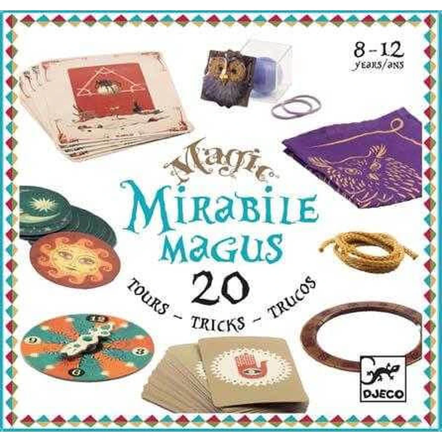 Kolekcja magii Djeco Mirable Magus, 20 magicznych sztuczek: ceny i cechy