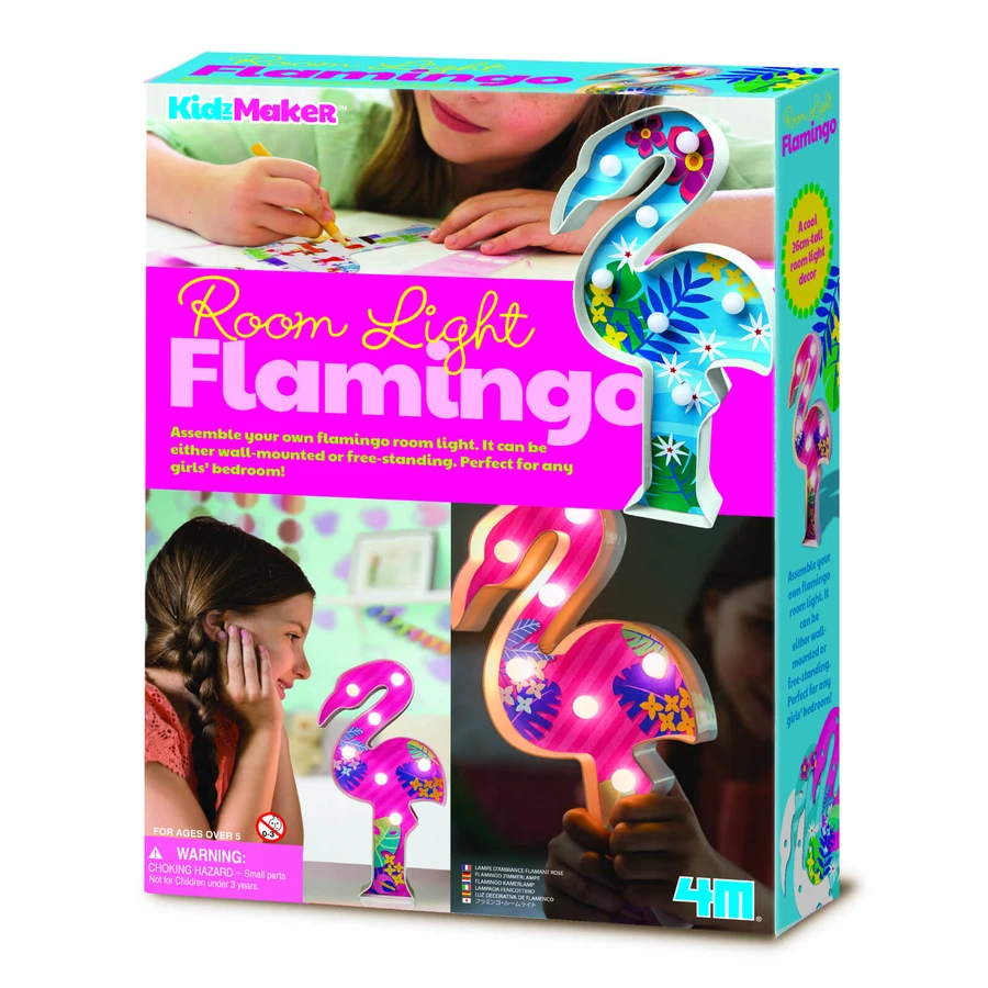 Set de bricolaje creativo - Luz de habitación Flamingo