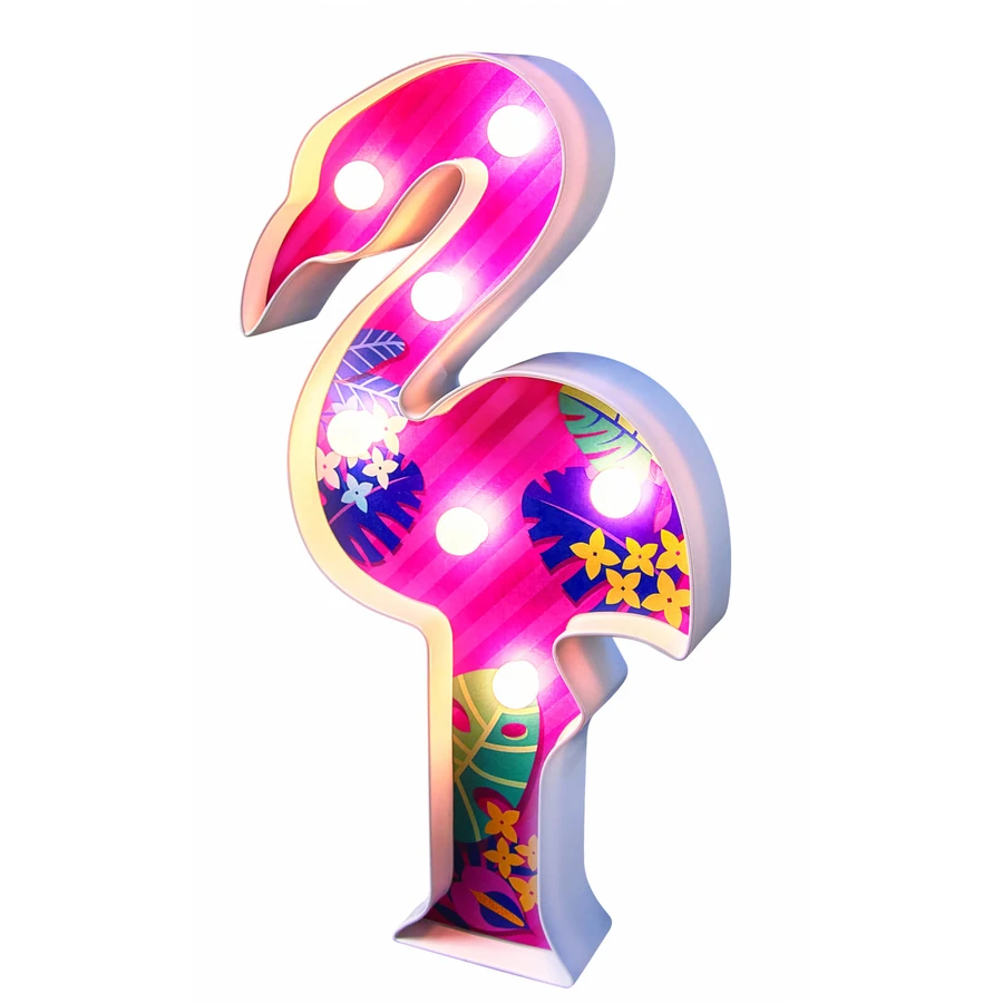 Set de bricolaje creativo - Luz de habitación Flamingo