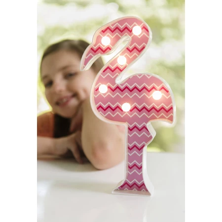 Set de bricolaje creativo - Luz de habitación Flamingo