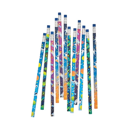HB Astronaut Graphite Pencils - Set of 12