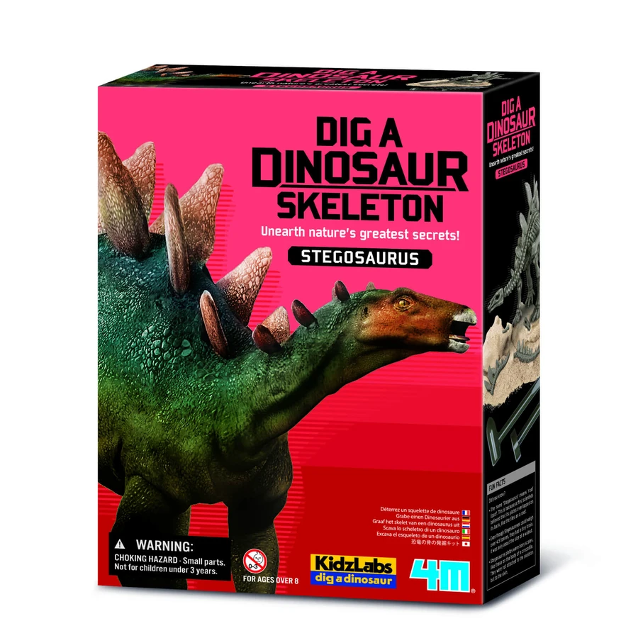Set educativo Dig and Discover Dinosaurs - Stegosaurus