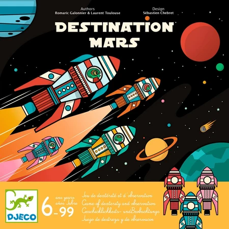 Bordspel Bestemming Mars, Djeco