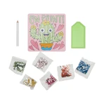 Mini DIY creatieve workshop met diamanten - Cheery Cactus