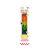 Heart interchangeable markers - set of 6 neon colors - Heart