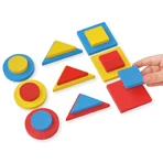 Houten logische blokken, 48 stuks