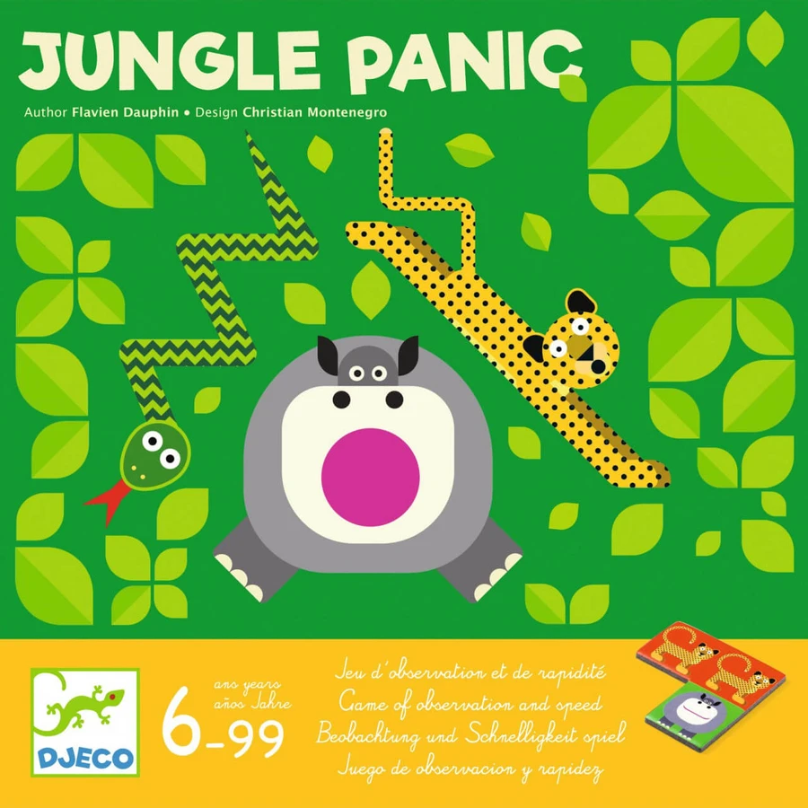 Jungle Panic logic game, Djeco