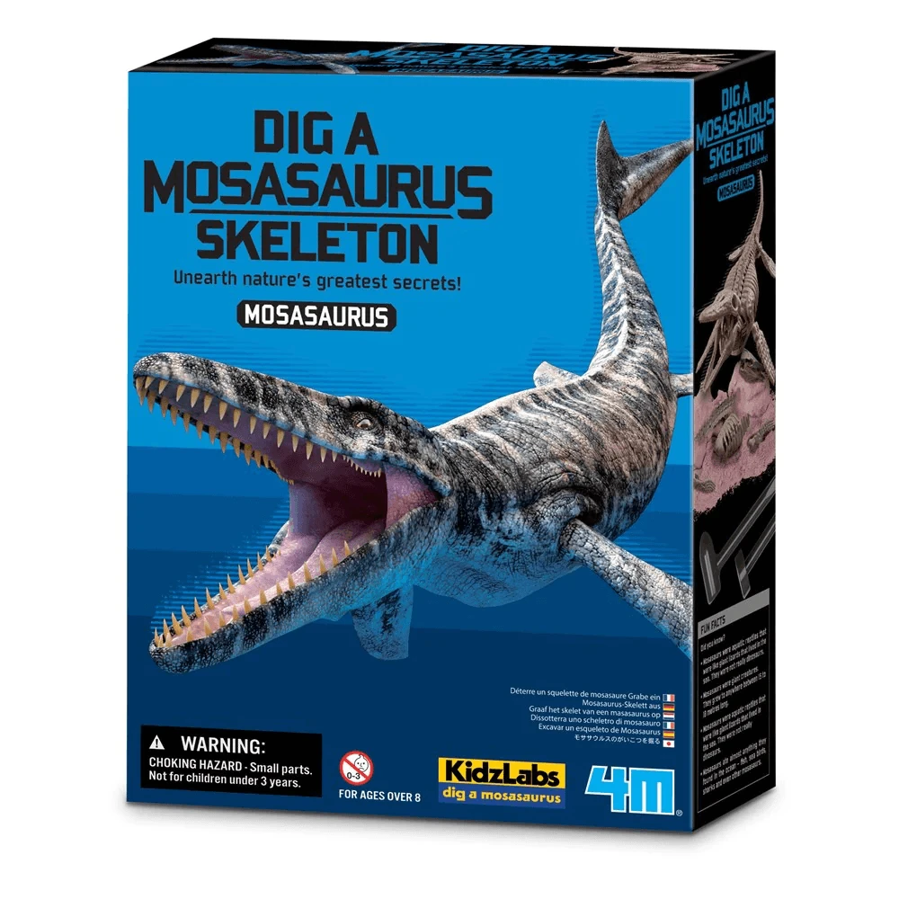 Educatieve set Graaf en ontdek dinosaurussen - Mosasaurus