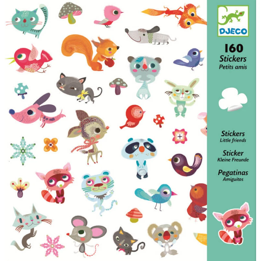 Djeco Pegatinas Animales