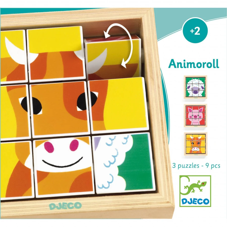 Animoroll puzzel Djeco