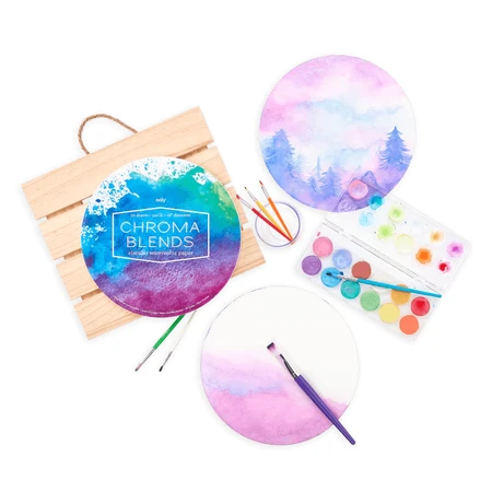 Blocco da disegno circolare Acquerello Chroma Miscele Chroma