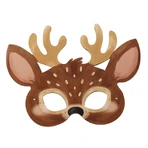 Set feestmaskers Bosdieren, Fridolin