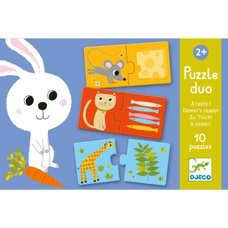 Puzzelduo Djeco La masa