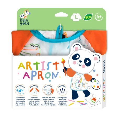 Beschermend schildersschort Little Artist - 6 jaar +, Haku Yoka
