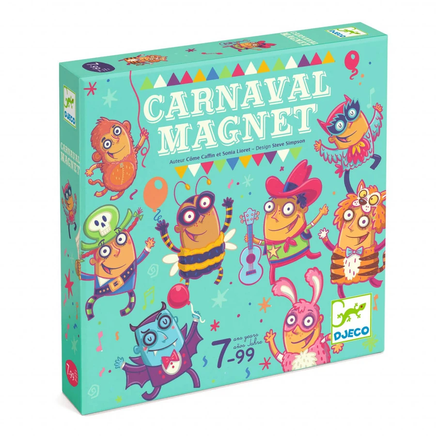 Brettspiel mit Magnet Karneval, Djeco