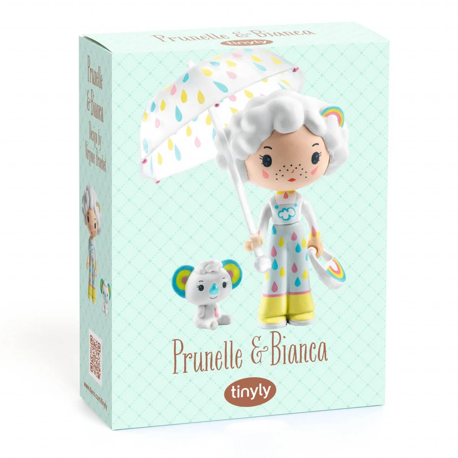Prunelle and Bianca figurines, Djeco