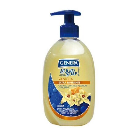 Genera Vloeibare zeep met vanille, honing en glycerine extra voedend 500ml 2812116 NL