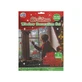 Weihnachtliches Fensterdekorationsset mit Markern und weihnachtlicher Fensterdekoration