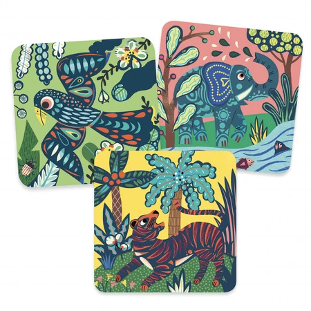 Djeco creatieve krabset, grote dieren voor kleintjes
