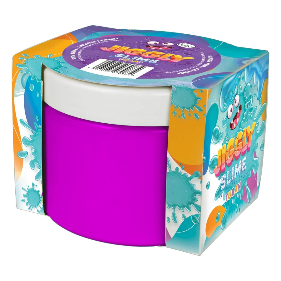Slime en boîte JIGGLY SLIME - violet nacré, 500 g