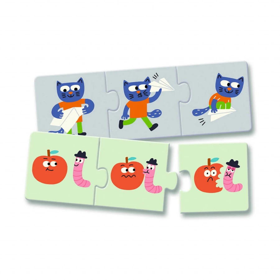 Djeco Verhaalpuzzel Trio