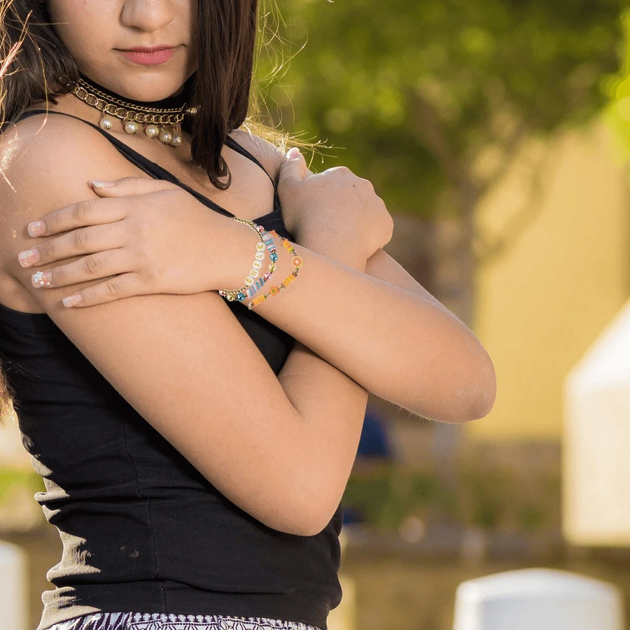 Creatieve DIY kit - kettingen en armbanden met Heishi Pop kralen, 500 stuks, ABC Beads
