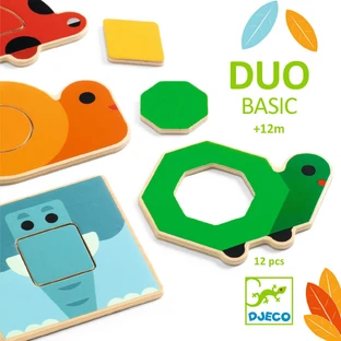 Educatief Speelgoed Puzzel duobasic Djeco
