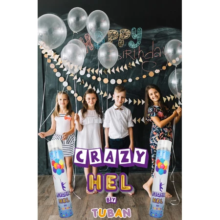Spray Heliu pentru baloane, Crazy Hel