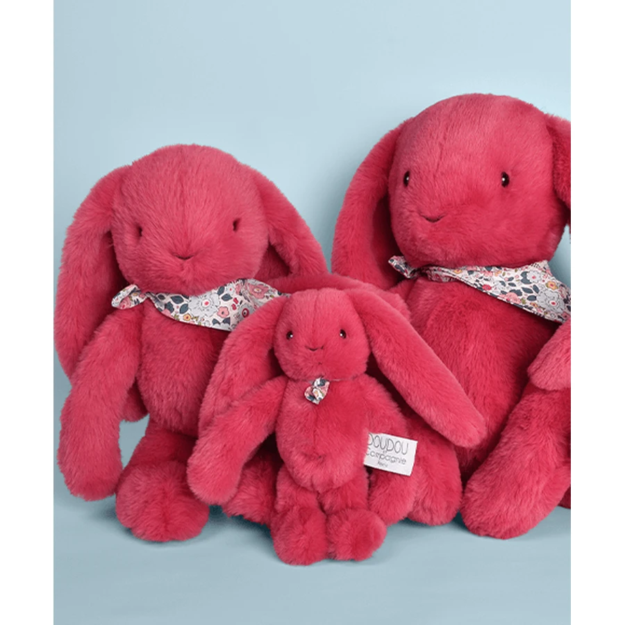 Bunny Bunny Doudou® - peluche, 25 cm, fucsia