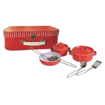 Set of red metal vases, Egmont