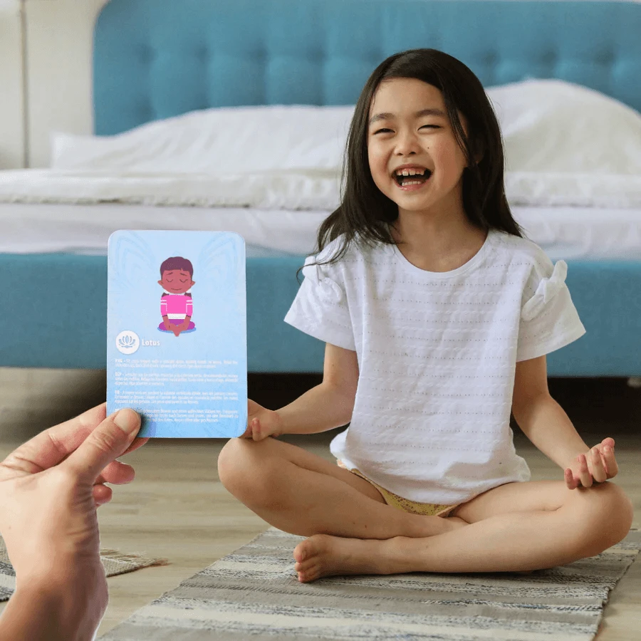 Cartes de yoga pour enfants