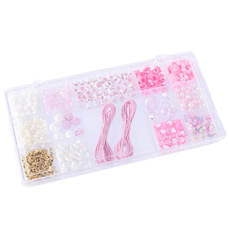Creatieve DIY kit - Bloemenboeket kralenkettingen en armbanden, 500 stuks, ABC Beads