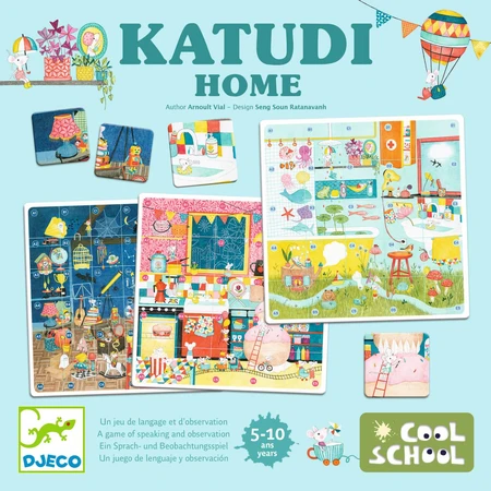 Juego de observación y comunicación Katudi, Djeco