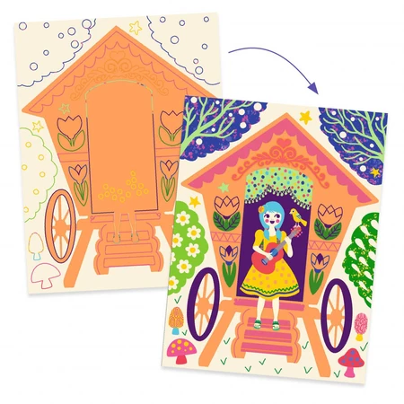 Creatief scrarabble-spel, Djeco