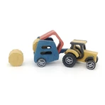 Juego de construcción Granja con tractor Nathan, juguetes Croc