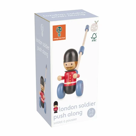 Soldatino di Londra da spingere, Orange Tree Toys