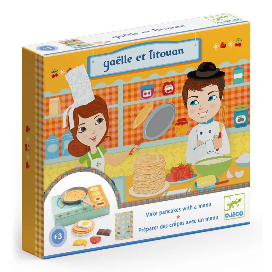 Gaelle si Titouan, Set de facut clatite Djeco