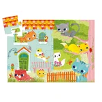 Puzzel Djeco Speelse katten