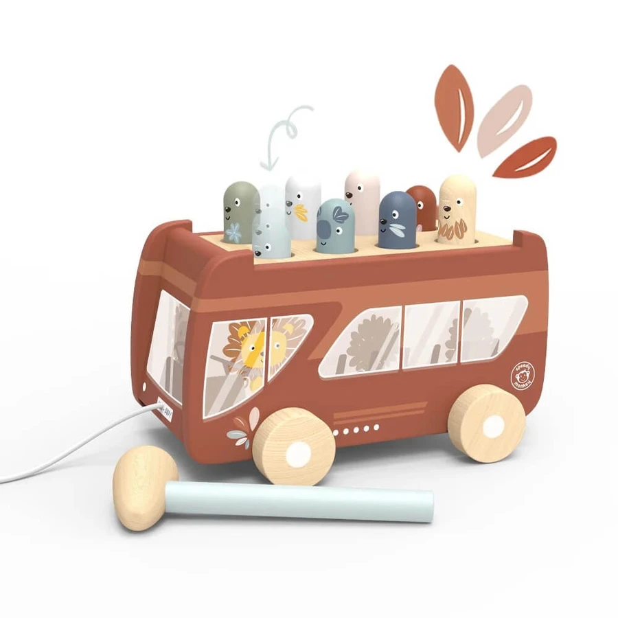 Juguete para tirar del autobús, Speedy Monkey