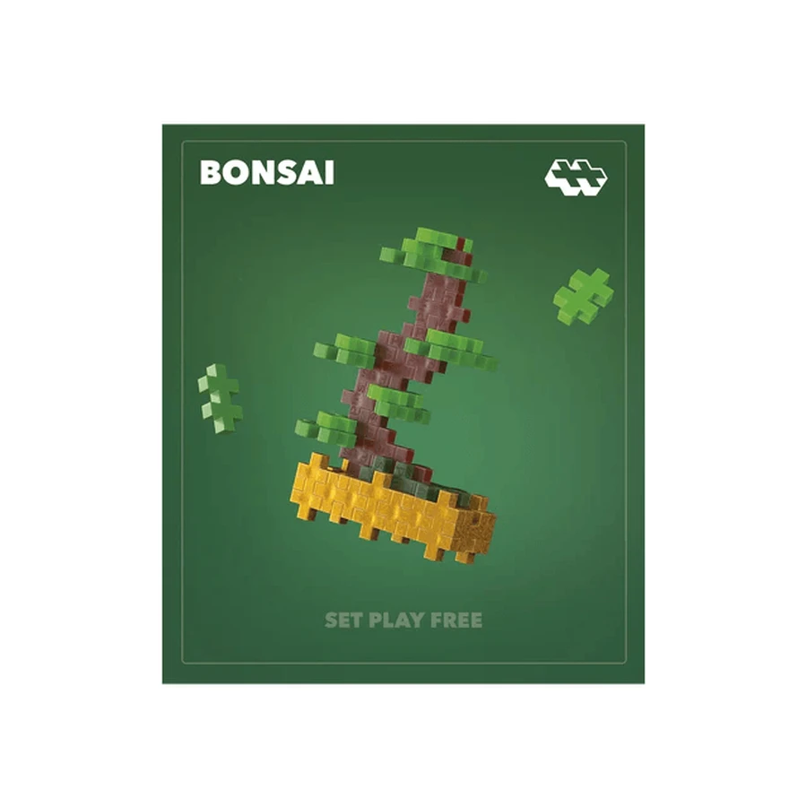 Baukasten Plus-Plus, PLANTS - Bonsai grün