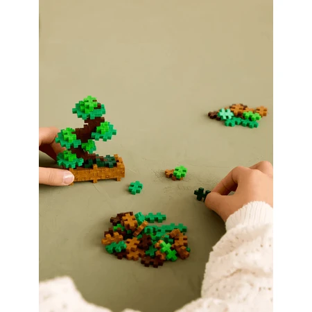 Baukasten Plus-Plus, PLANTS - Bonsai grün
