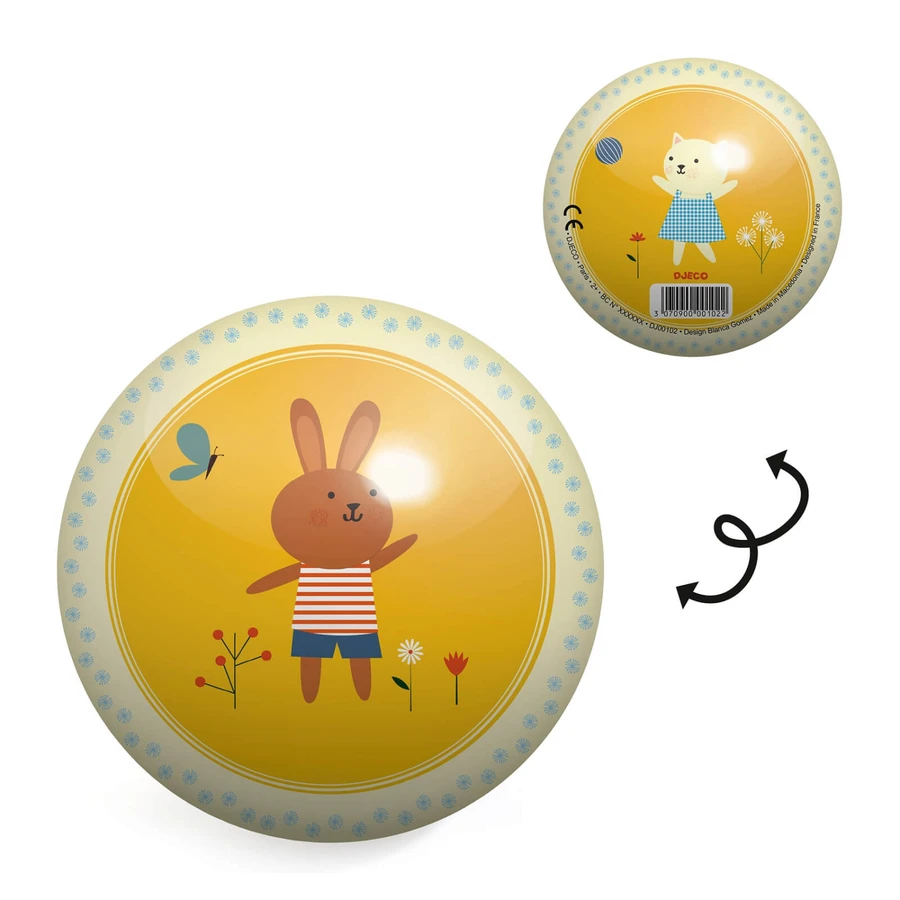 Djeco pelota gatito y conejitos