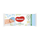 Huggies Pure Biodegradable Napkins 56 pcs