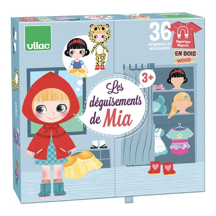 Magnetisch verkleedspel - Mijn vermommingen - Vilac