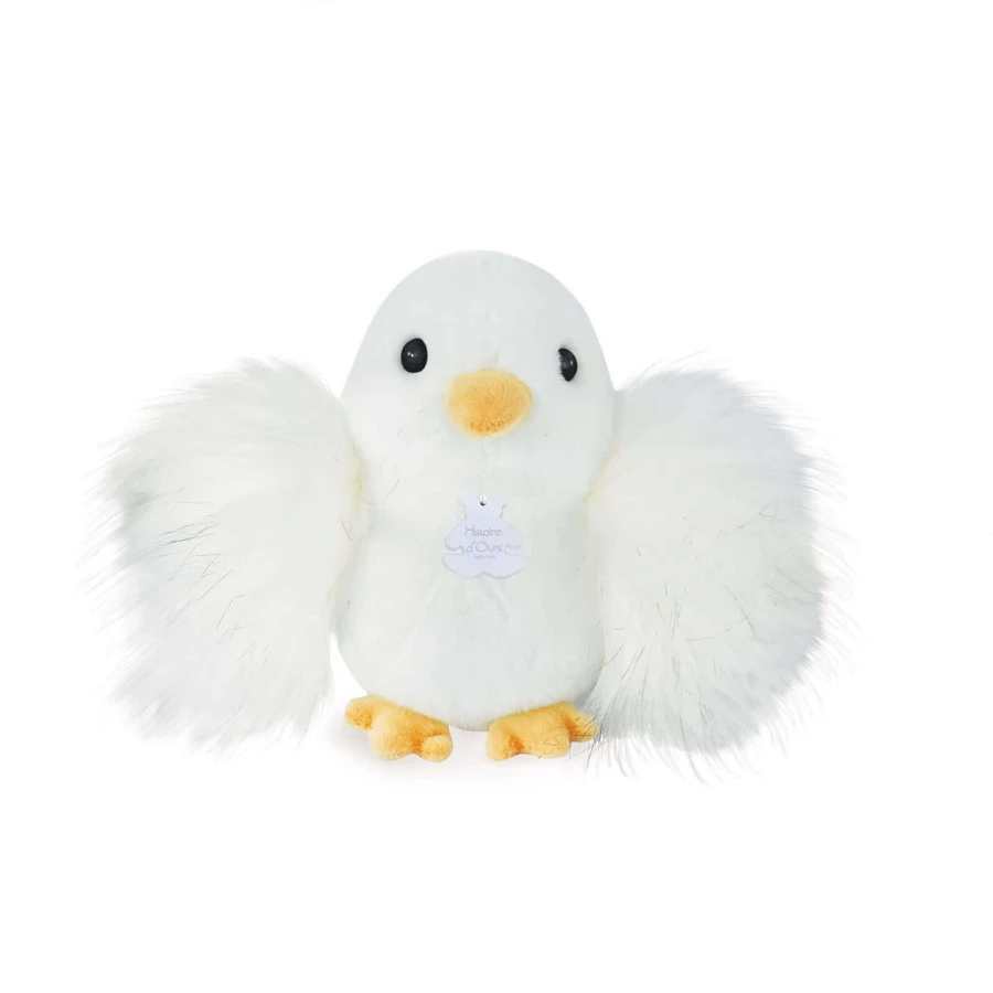 Peluche suave - pollo, 15 cm