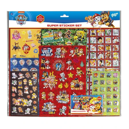 Paw Patrol super stickerset, Paw Patrol Puppy Patrol