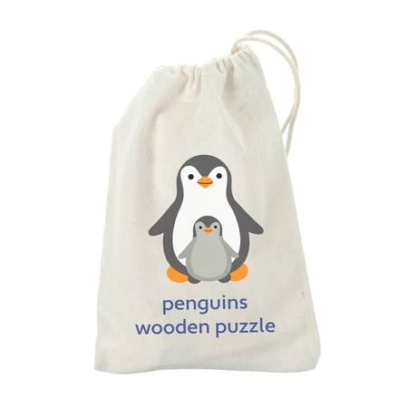 Houten pinguïnpuzzel, Oranjeboom Speelgoed