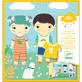 Djeco, Repositionable stickers, Learning to dress up